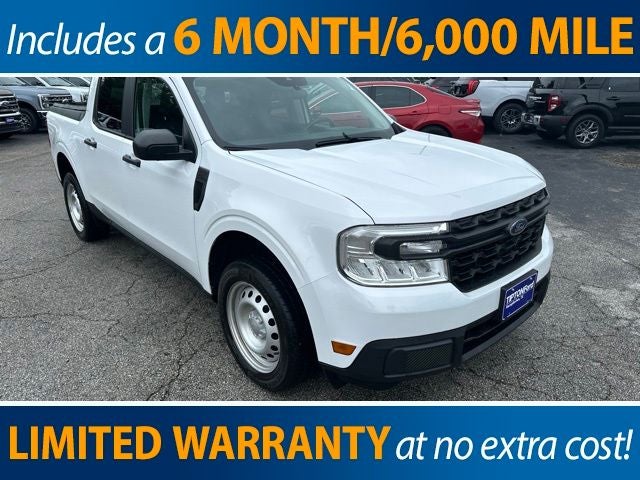 2023 Ford Maverick XL in Oxford White — front three-quarter view