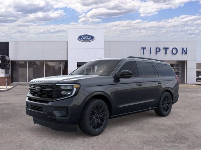 2026 Ford Expedition Platinum in Gray Metallic — front three-quarter view