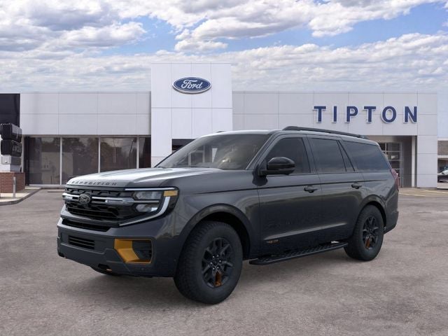 2026 Ford Expedition Tremor in Dark Matter Gray Metallic — front three-quarter view