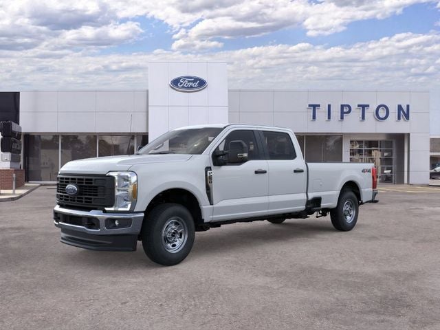 2026 Ford F-250SD XL in Oxford White — front three-quarter view
