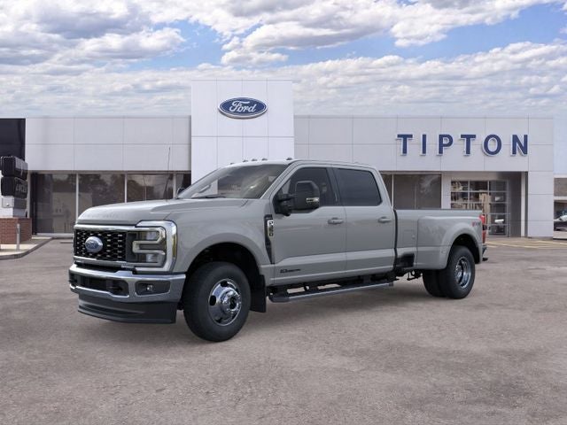 2026 Ford F-350SD Lariat DRW in Avalanche — front three-quarter view