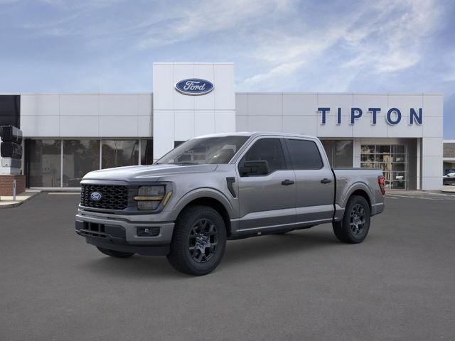 2026 Ford F-150 STX in Carbonized Gray Metallic — front three-quarter view