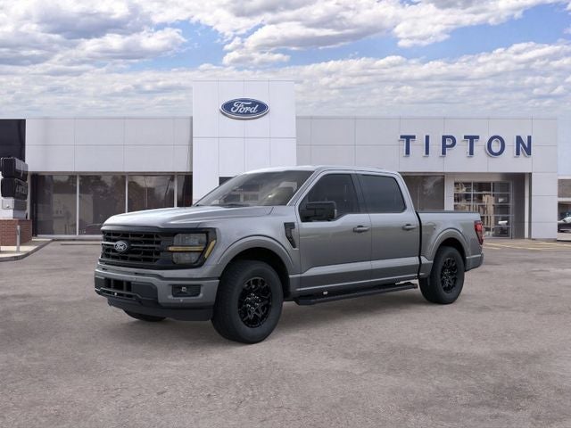 2026 Ford F-150 XLT in Carbonized Gray Metallic — front three-quarter view