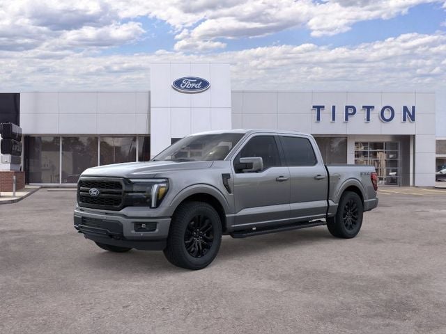 2026 Ford F-150 Lariat in Carbonized Gray Metallic — front three-quarter view