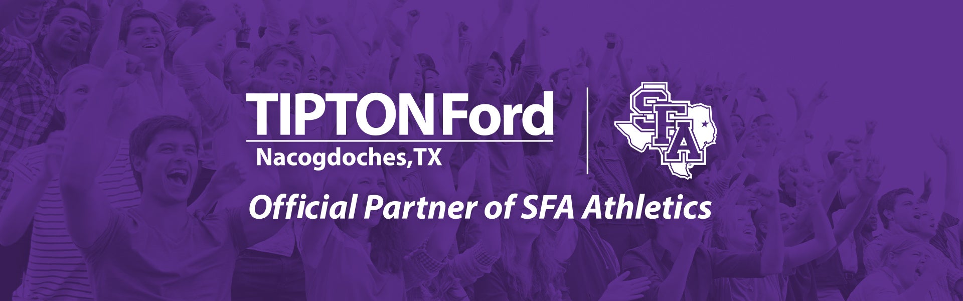 Tipton Ford - Official Partner of SFA Athletics